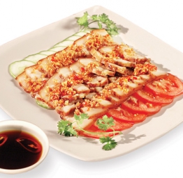Ba Chỉ Chiên Sả Ớt