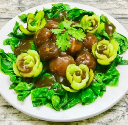 Cải Thìa Sốt Dầu Hào
