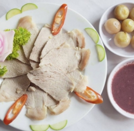 Thịt Luộc Cà Pháo Mắm Tôm