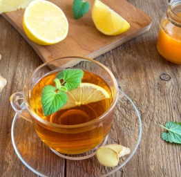 Trà Oolong Gừng Tắc Nóng