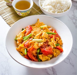 Trứng Chiên Cà Chua