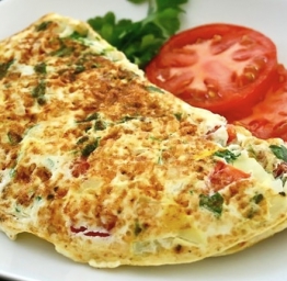 Trứng Chiên Thịt Bằm
